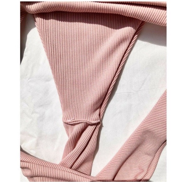 SHEIN Dusty Rose Bikini - Picture 5 of 6